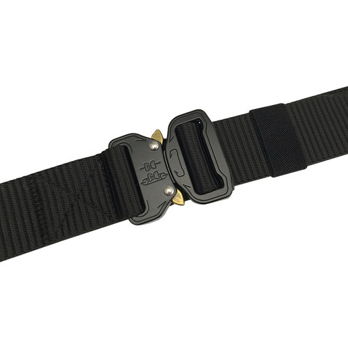 战术腰带女夏季军训眼镜蛇插扣装饰牛仔裤帆布尼龙军迷裤带皮带 - 图0