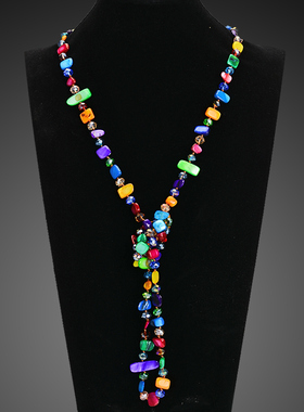 欧式新款时尚天然贝壳项链奢华