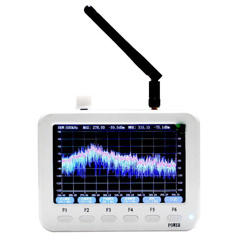 高档手持频谱仪工程4G便携频谱分析仪话筒无线信号强度检测仪wifi-图1