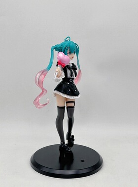 棒棒糖初音手办模型 动漫二次元美少女卡通车载机箱桌面摆件