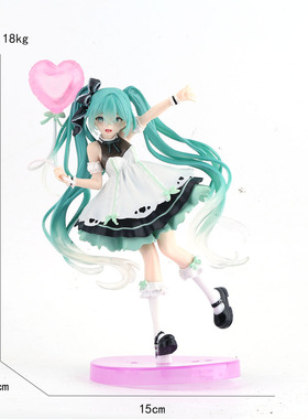 初音未来生日会手办模型 精品动漫摆件二次元景品收藏批代发