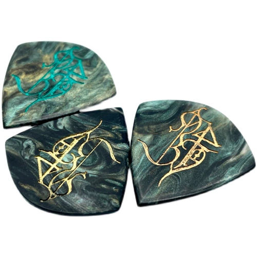 Музыкальный инструмент Xuan'ao Zhang Qing Наберите подпись Eugene Electric Guitar Bass 1,5 мм не -скользящие весла