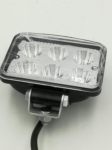 超亮汽车LED大灯3寸方6珠反光杯12v80v通用货车射灯大灯改 - 图0