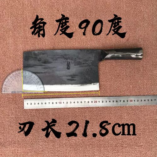 新品锋利弹簧钢纯手工锻打砍骨刀斩切刀切片刀中式刀锰钢家用菜刀 - 图0
