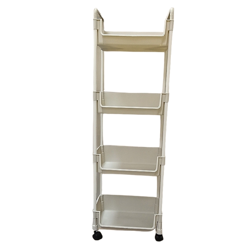 置物架落地书本架小推车厨房浴室移动零食卫生间多层收纳储物架 - 图3
