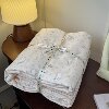 Category A maternal and infant bedding double-layer yarn pure cotton 100 pure cotton four-piece set high-end kit quilt cover bedding quilt cover