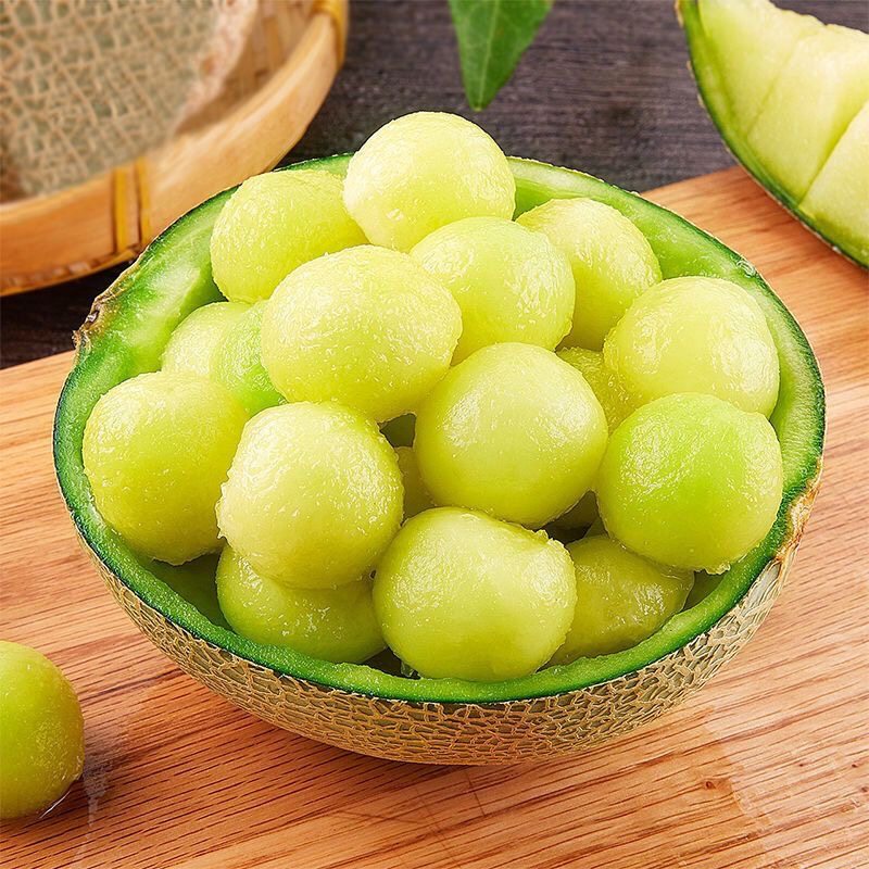 山东网纹蜜瓜新鲜冰淇淋哈密瓜当季新鲜水果甜瓜整箱玫珑静冈蜜瓜,淘宝优惠券,粉丝福利购,淘宝优惠卷