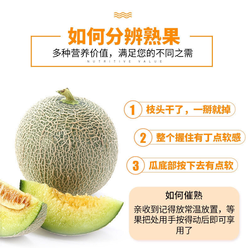 山东网纹蜜瓜新鲜冰淇淋哈密瓜当季新鲜水果甜瓜整箱玫珑静冈蜜瓜,淘宝优惠券,粉丝福利购,淘宝优惠卷