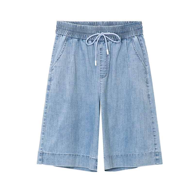 湘凌妃官方旗舰店官网天丝牛仔短裤 湘凌妃衬衫