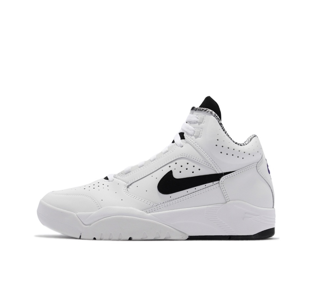 耐克/Nike Air Flight Lite 黑白休闲复古休闲篮球鞋男鞋DJ2518 - 图3