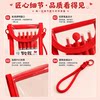 Teacher's Day Red Pencil Bag Thanks to Teachers Thickened PVC