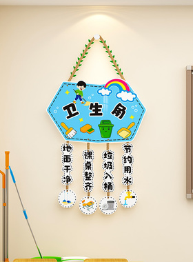 图书角布置装饰阅读公约挂牌墙贴