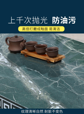 石桌石凳庭院一套花园家用别墅简约茶台摆件户外石头桌椅