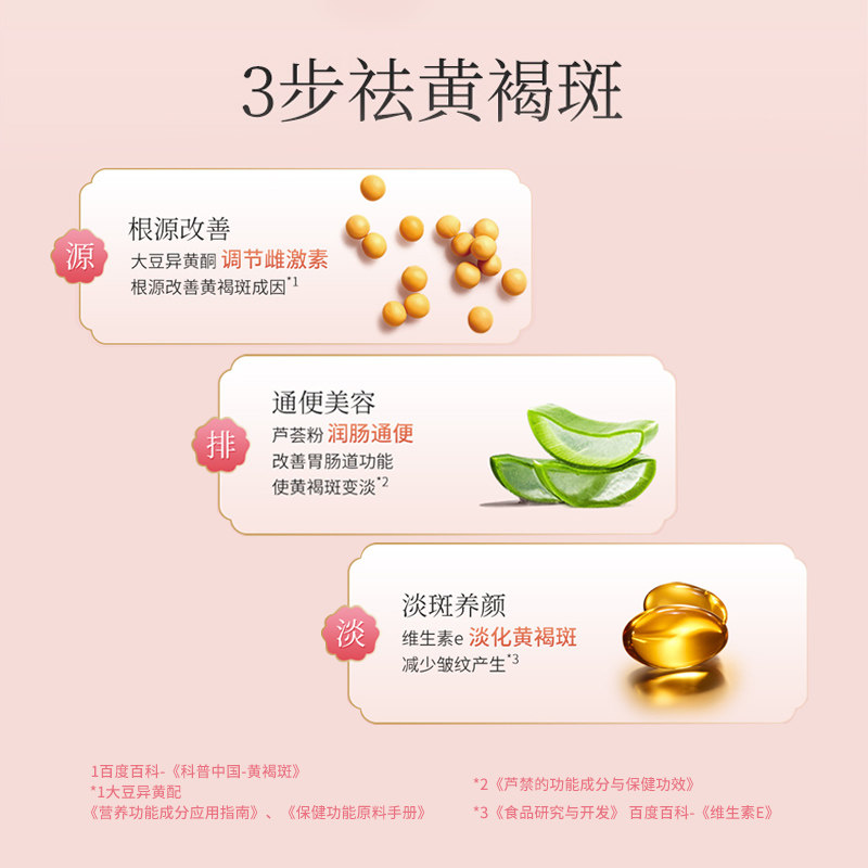 爱索菲祛斑黄褐斑美容内调生命一号 生命一号其他膳食营养补充剂