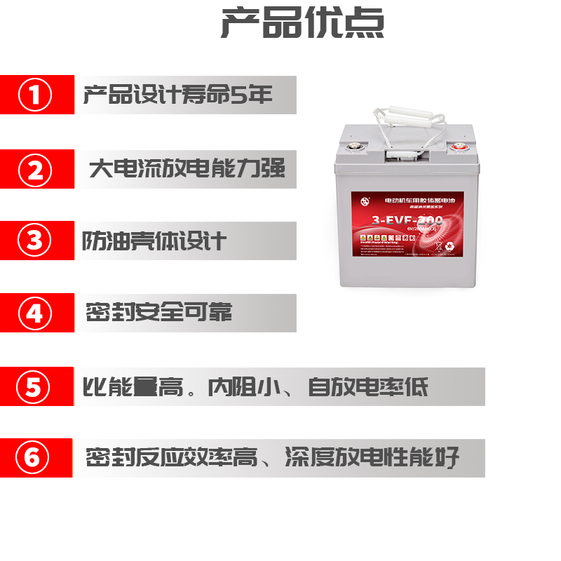 电动汽车电池雷丁比德文宝路达御捷道爵48v60v72v电瓶12v80A100A-图1