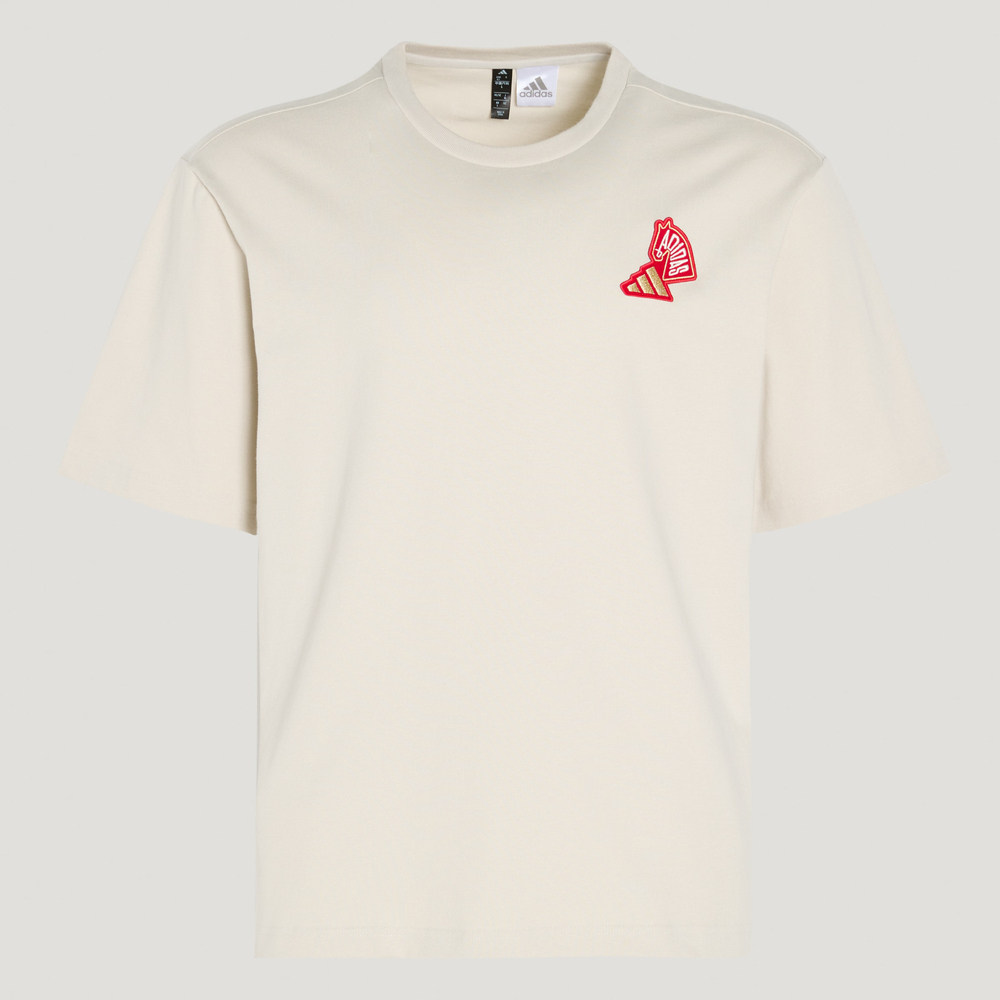 马年系列丨adidas阿迪达斯男女柔软舒适运动休闲短袖T恤KQ5100,淘宝优惠券,粉丝福利购,淘宝优惠卷