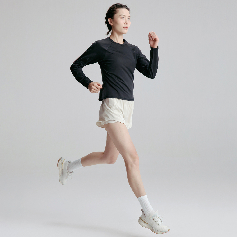 airtrack丨滔搏官方正品透气长袖t恤女秋季跑步运动上衣高弹柔软 - 图0