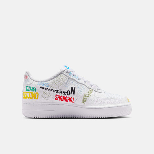 尖货丨NIKE耐克大童AF1空军一号低帮舒适板鞋运动鞋IO9739-100 - 图1