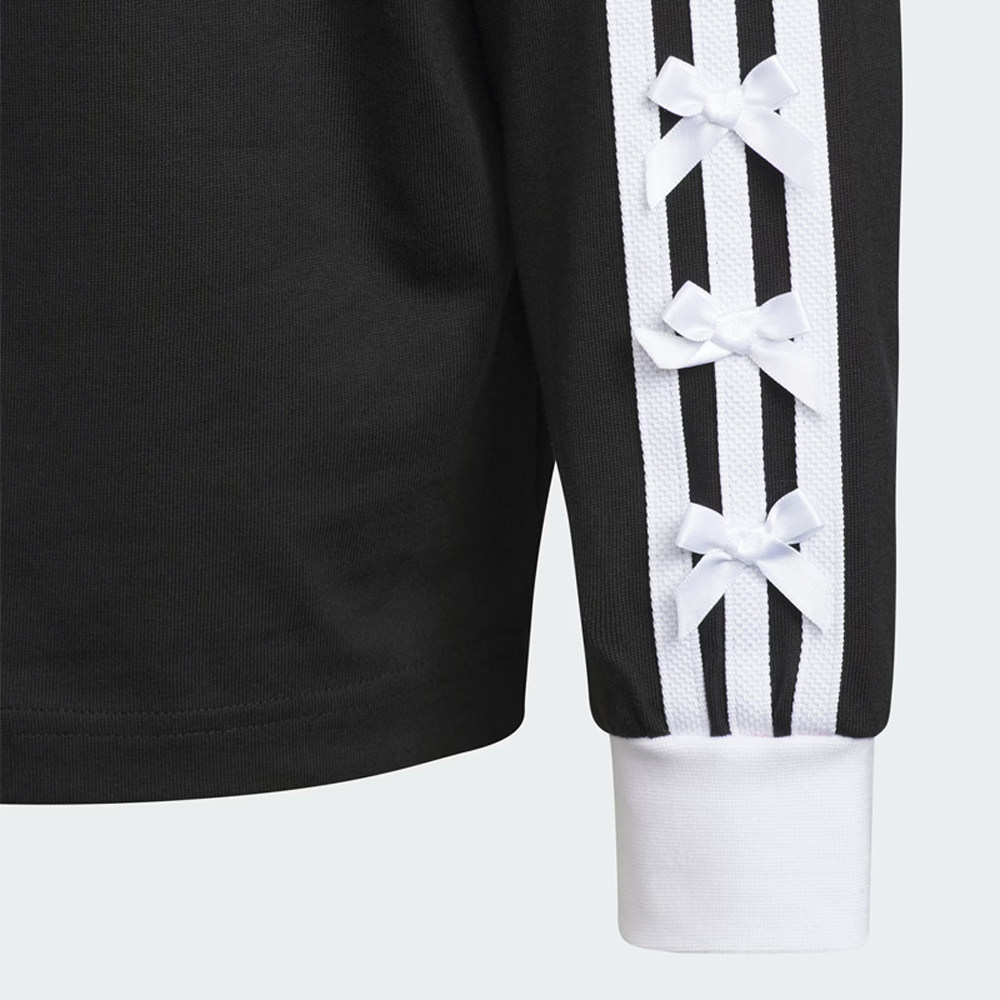 adidas阿迪达斯三叶草女大童三条纹运动休闲圆领长袖T恤THY2161,淘宝优惠券,粉丝福利购,淘宝优惠卷