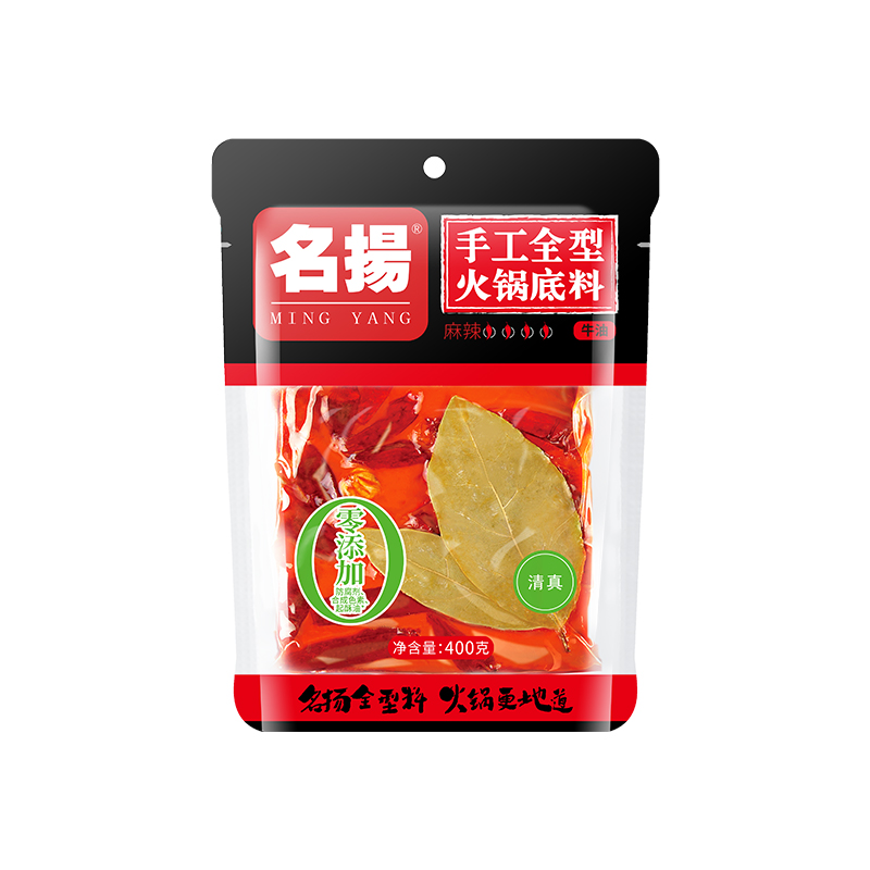 名扬牛油麻辣火锅底料400g