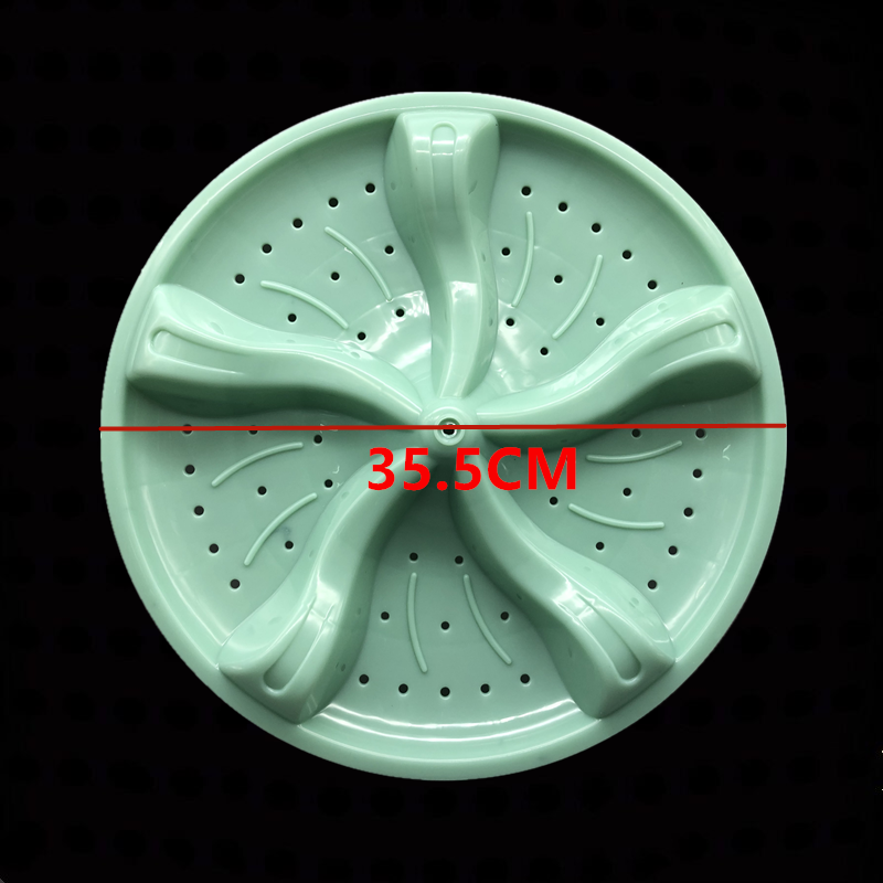 金帅半自动洗衣机xpB95-295sd波轮转盘水叶 XPB95-295SD 35.5CM - 图0