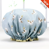 Водонепроницаемая шапочка для душа для взрослых, лечебная детская модная маска для волос, увеличенная толщина