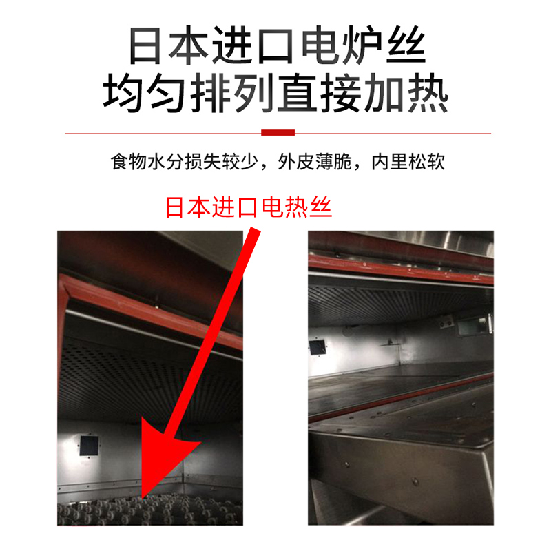 三麦烤箱商用大容量大型大号蛋糕店烤蛋糕面包披萨电烤炉烘焙专用