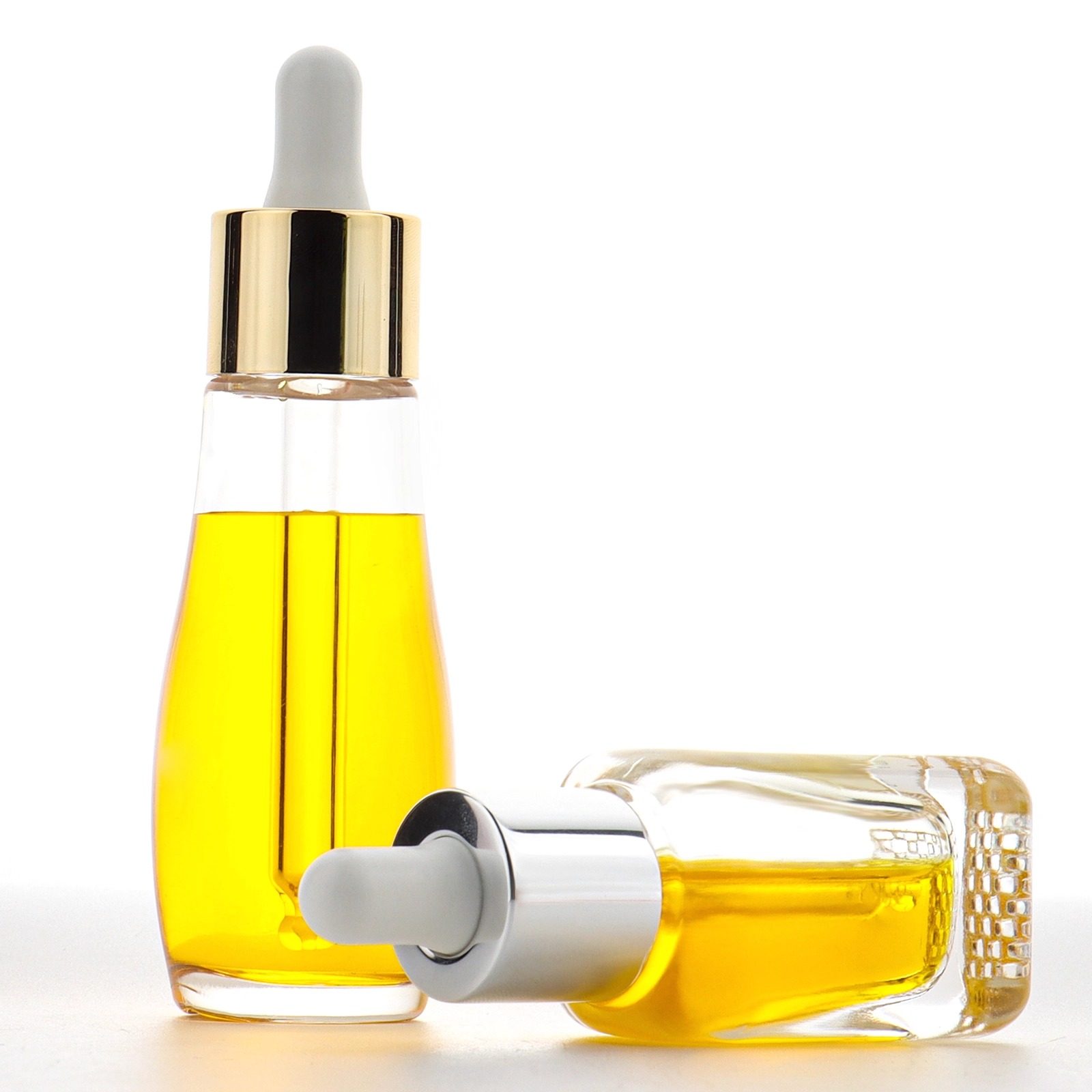 HOPECK镀铝胶帽滴管盖方形模制玻璃瓶20牙20-50ml粉底液瓶精油瓶,淘宝优惠券,粉丝福利购,淘宝优惠卷