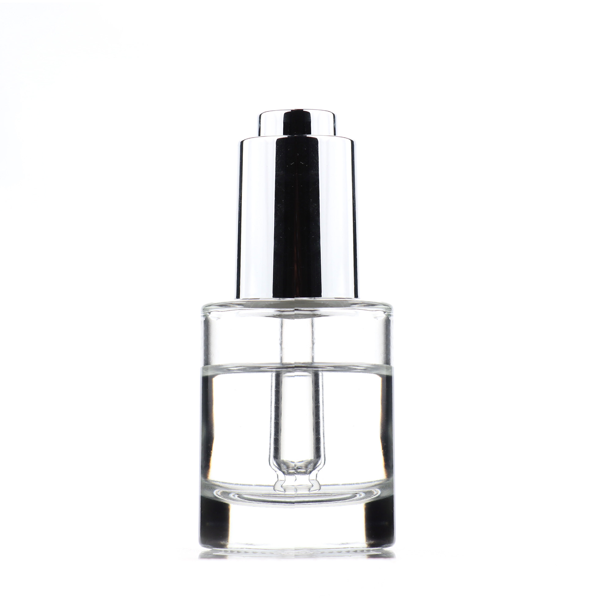 HOPECK包铝亮金银按压滴管透明模制玻璃瓶18牙30-50ml粉底精油瓶,淘宝优惠券,粉丝福利购,淘宝优惠卷