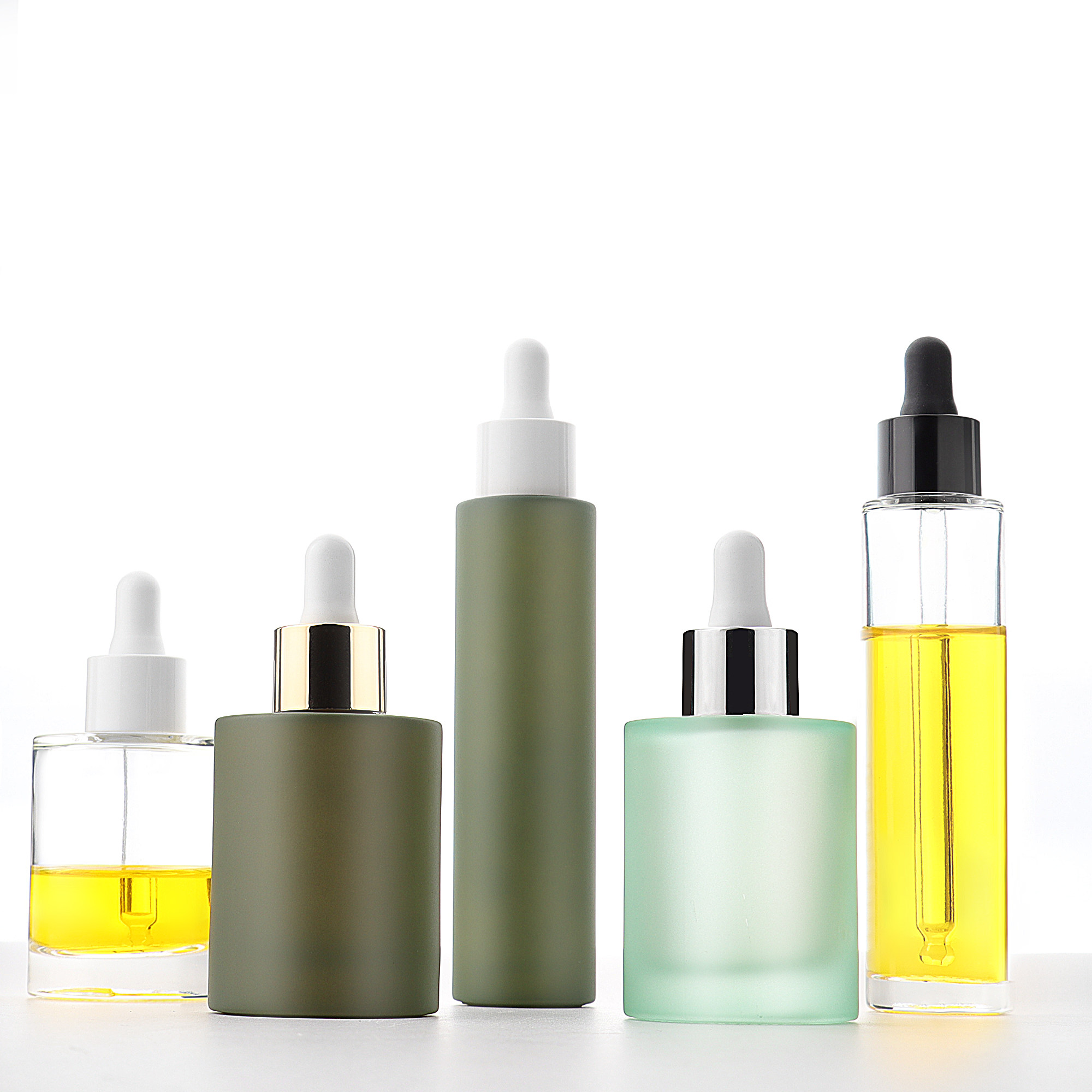 HOPECK电镀胶帽双层滴管盖喷绿透绿模制玻璃瓶18牙50-100ml精油瓶,淘宝优惠券,粉丝福利购,淘宝优惠卷