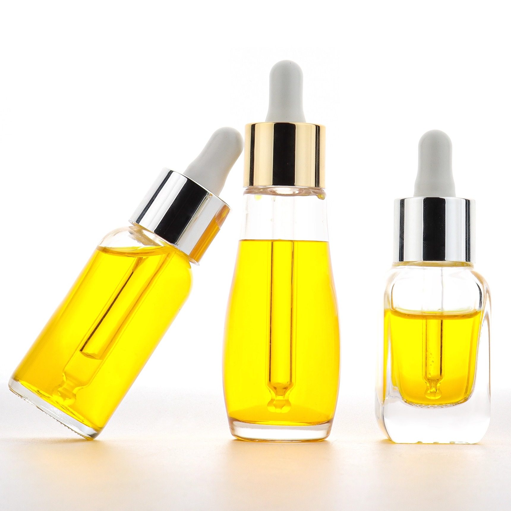 HOPECK镀铝胶帽滴管盖方形模制玻璃瓶20牙20-50ml粉底液瓶精油瓶,淘宝优惠券,粉丝福利购,淘宝优惠卷