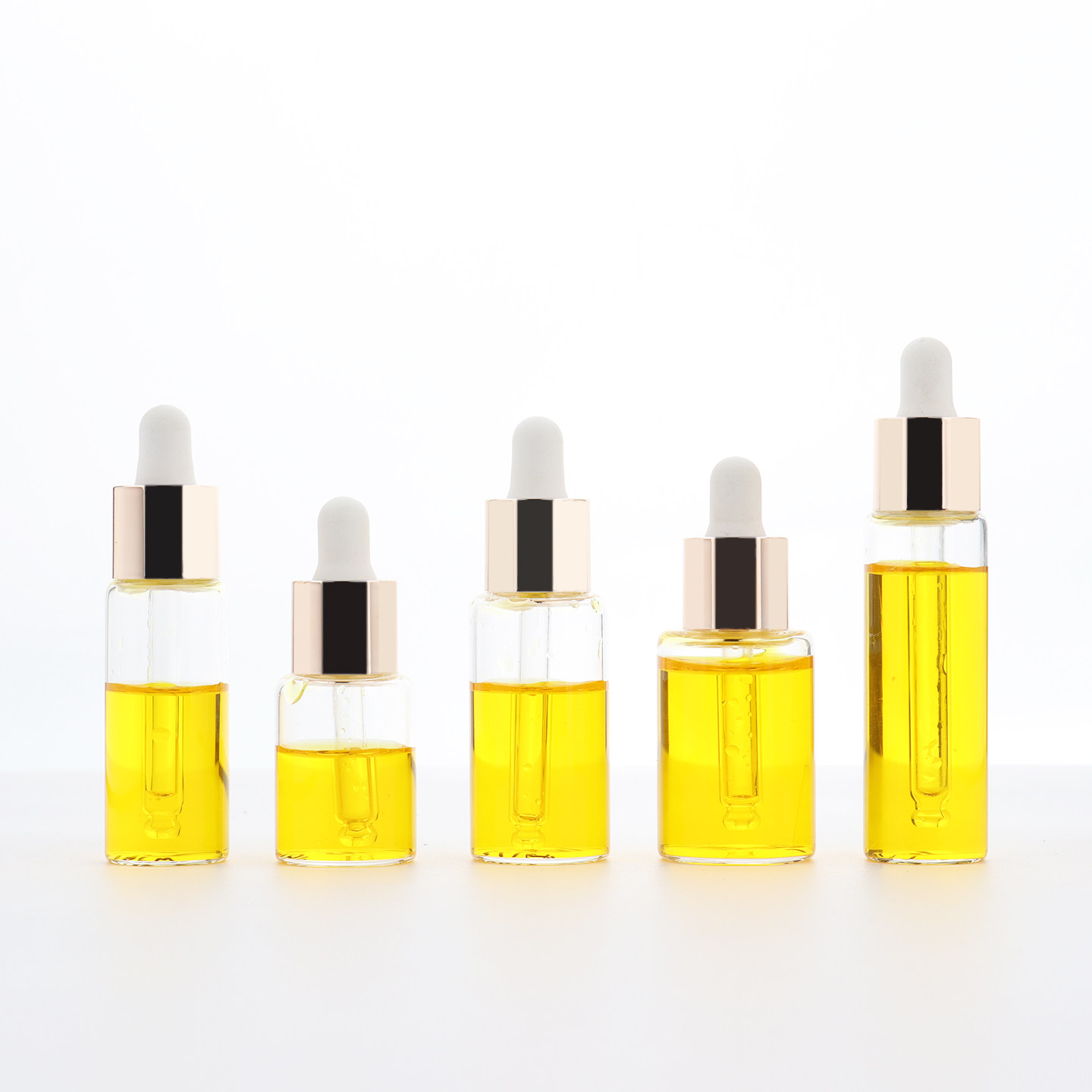 HOPECK胶帽PP+ABS双层滴管包铝玫瑰金管制玻璃瓶13牙3-15ml精油瓶,淘宝优惠券,粉丝福利购,淘宝优惠卷