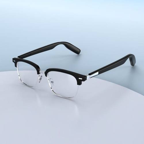 智能蓝牙眼镜配近视老花有度数防蓝光长续航定制高颜值男款听歌 - 图1