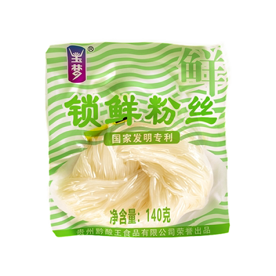 玉梦酸汤粉锁鲜粉140克4袋非油炸方便速食米线火锅快煮粉鲜米粉丝