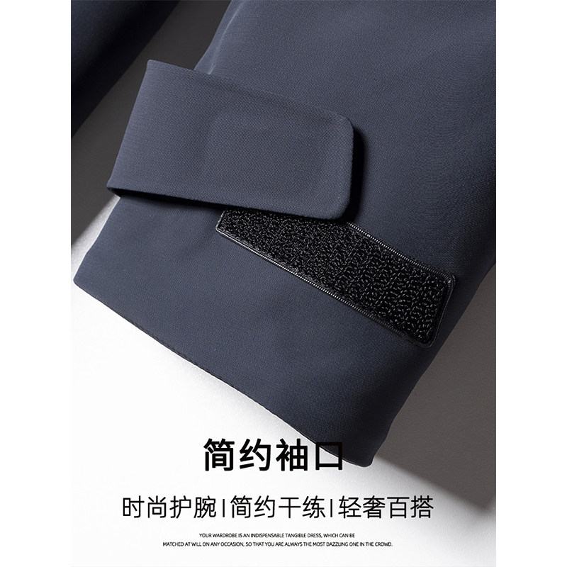 SHANSHAN杉杉加厚男士羽绒服冬季2025新款鹅绒商务休闲外套男夹克