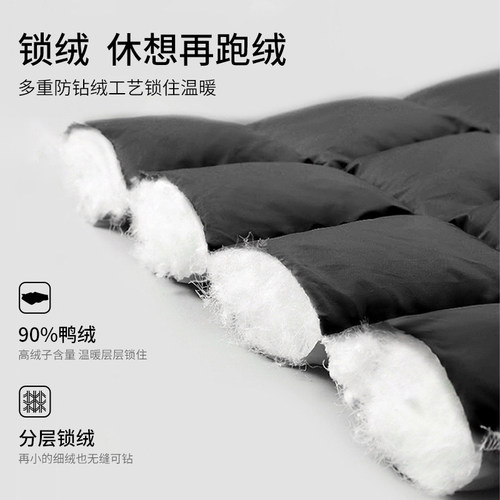 杉杉官方羽绒服男士2025冬季新款立领商务休闲爸爸保暖加厚外套 - 图0