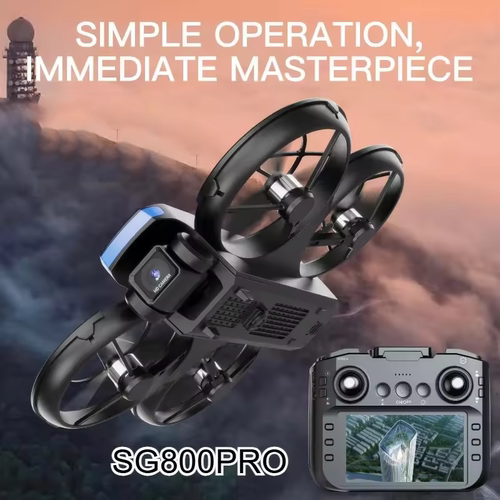 SG800PRO Mini Drone Screen Remote 360° Flip Brushless Motor - 图2