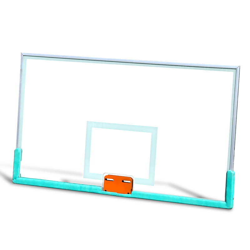 篮球板户外标准防爆玻璃板室外成人国标钢化篮球板框篮球架透明板 - 图3