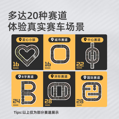 mideer弥鹿儿童城市交通轨道拼图3到6岁以上小汽车玩具生日礼物 - 图3