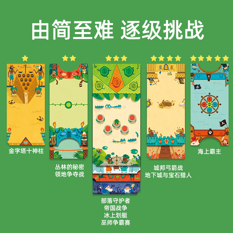 mideer弥鹿弹弹双人对战亲子互动棋 mideer弥鹿儿童桌面游戏类