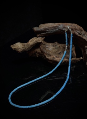 工装飞行员  MADNESS 上海快闪限定蓝松石串珠项链 余文乐 25AW