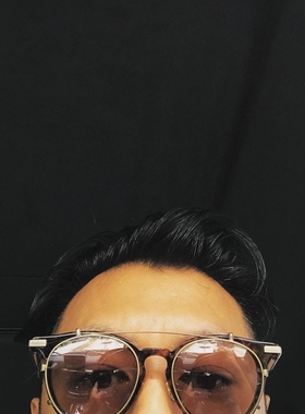 玳瑁色夹片太阳镜余文乐同款