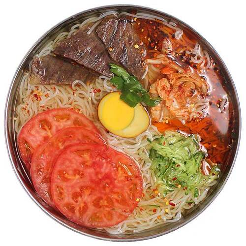 【5袋】梅河口市郦莹大冷面袋装朝鲜凉拌面正宗东北特产延边冷面 - 图2