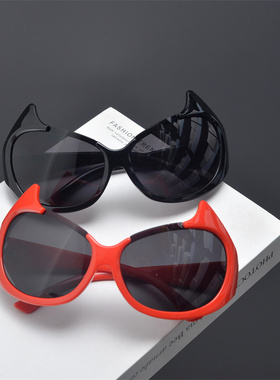 御米防紫外线猫眼朋克男女异形潮