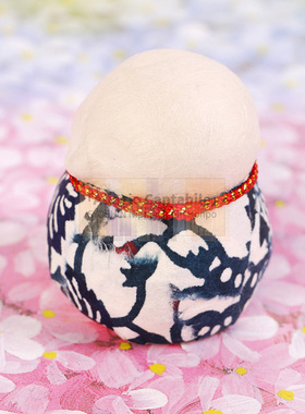 日本传统工艺和纸迷你小摆件 型染地藏