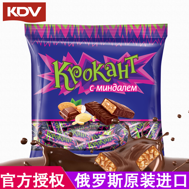 正品kdv紫皮俄罗斯进口原装巧克力 宇鑫食品糖果