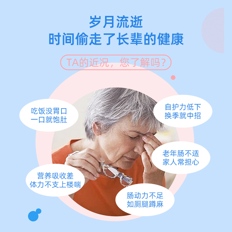 澳洲 life Space60+中老年人益生菌胶囊调理肠胃老人益生元60粒 - 图0