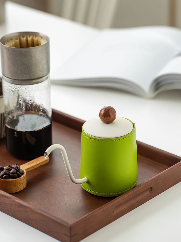 手冲壶无柄挂耳咖啡壶不锈钢细嘴壶家用细口壶迷你冲泡壶帝国Mary - 图2