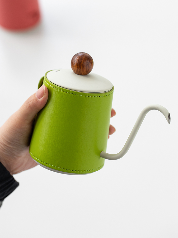 手冲壶无柄挂耳咖啡壶不锈钢细嘴壶家用细口壶迷你冲泡壶帝国Mary - 图0