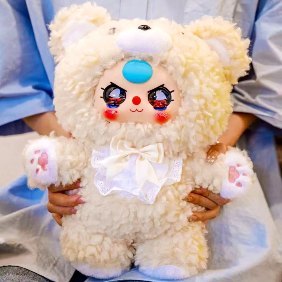 【确认款】baby three娃三岁V4大体400%甜心宝贝潮玩盲盒毛绒礼物,淘宝优惠券,粉丝福利购,淘宝优惠卷